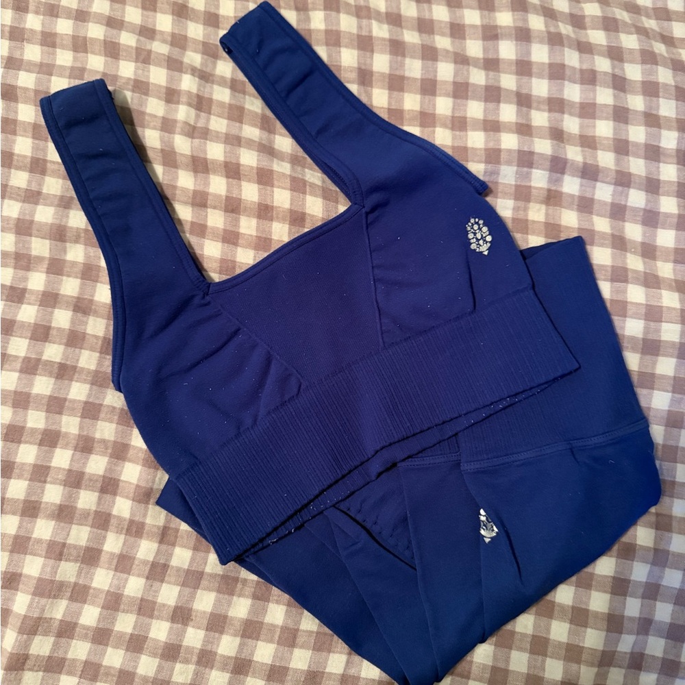 FP Movement by Free People Blue Sports Bra